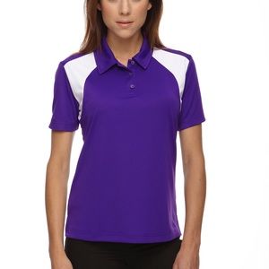 NWT purple & white polo